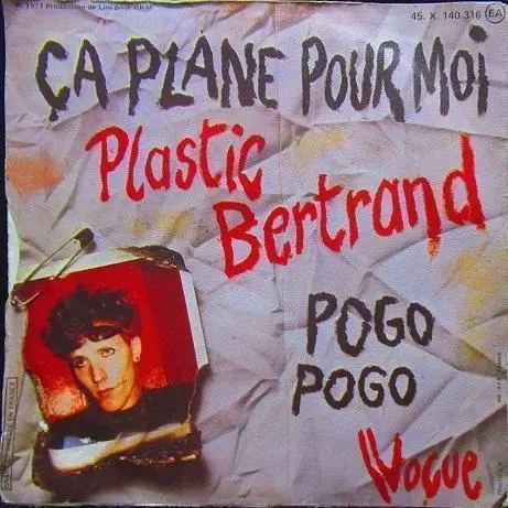 帯付日本盤LP Plastic Bertrand プラスティック・ベルトラン 帯付日本盤LP Plastic Bertrand プラスティック・ベルトラン