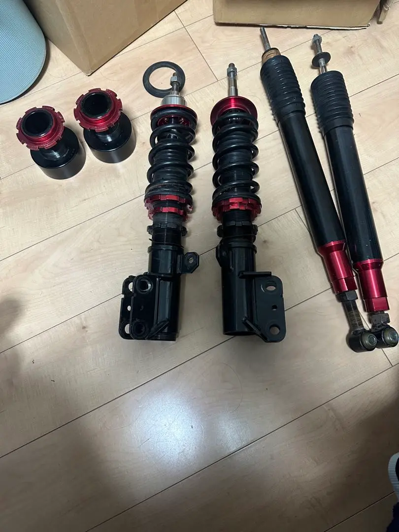 S*5様 フィットge系 車高調 一式 ジャンク S*5様 フィットge系 車高調 一式 ジャンク - メルカリ - パーツ