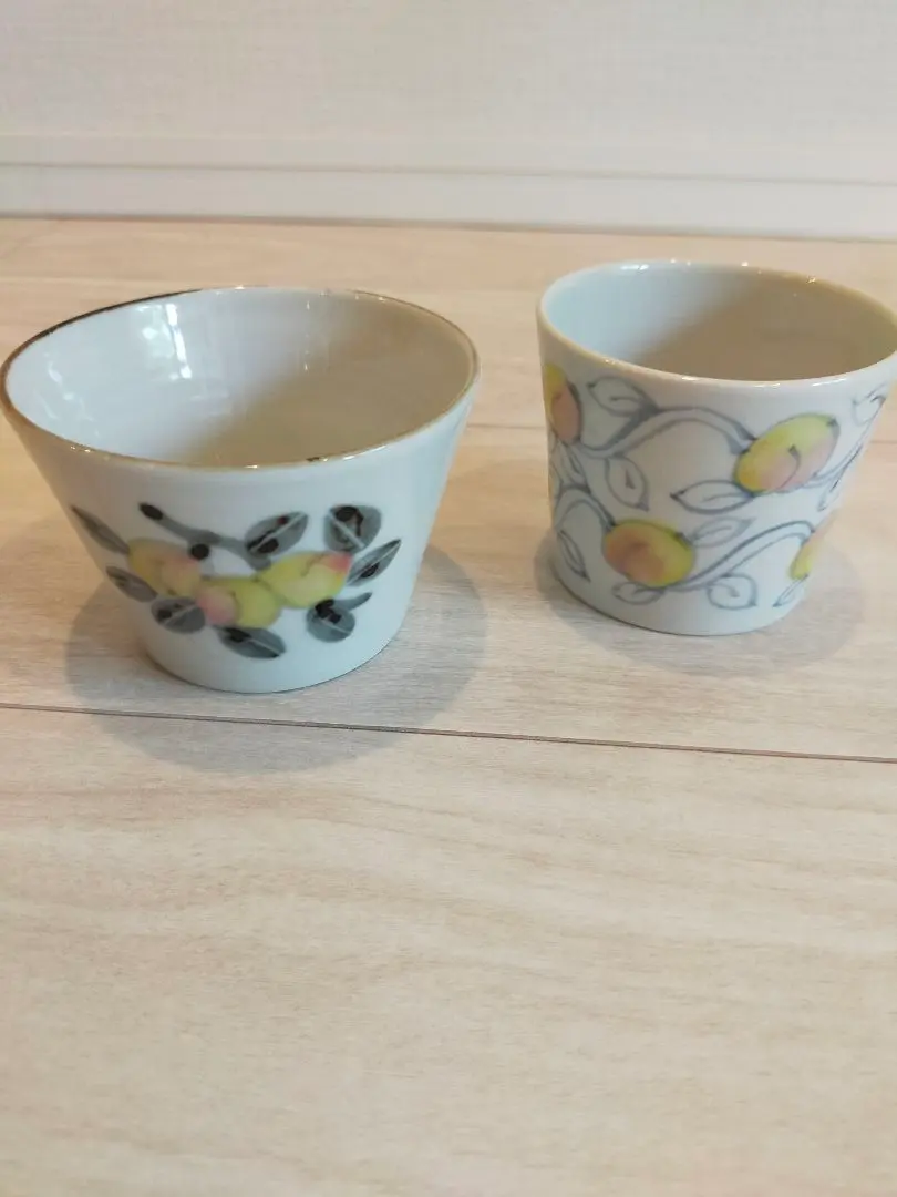 堀畑蘭 花柄デザートカップ 高脚