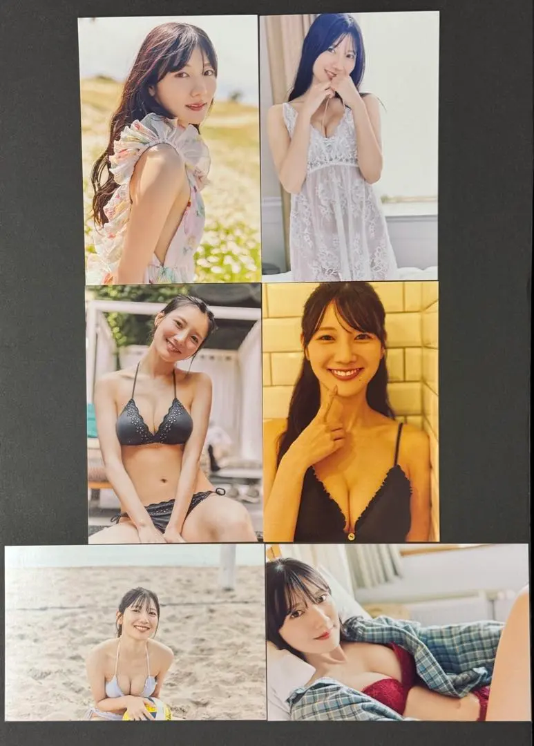 Thumbnail of Hinatazaka46 Hina Kawata 2nd Photobook "Take Off" Included Postcard Complete Set