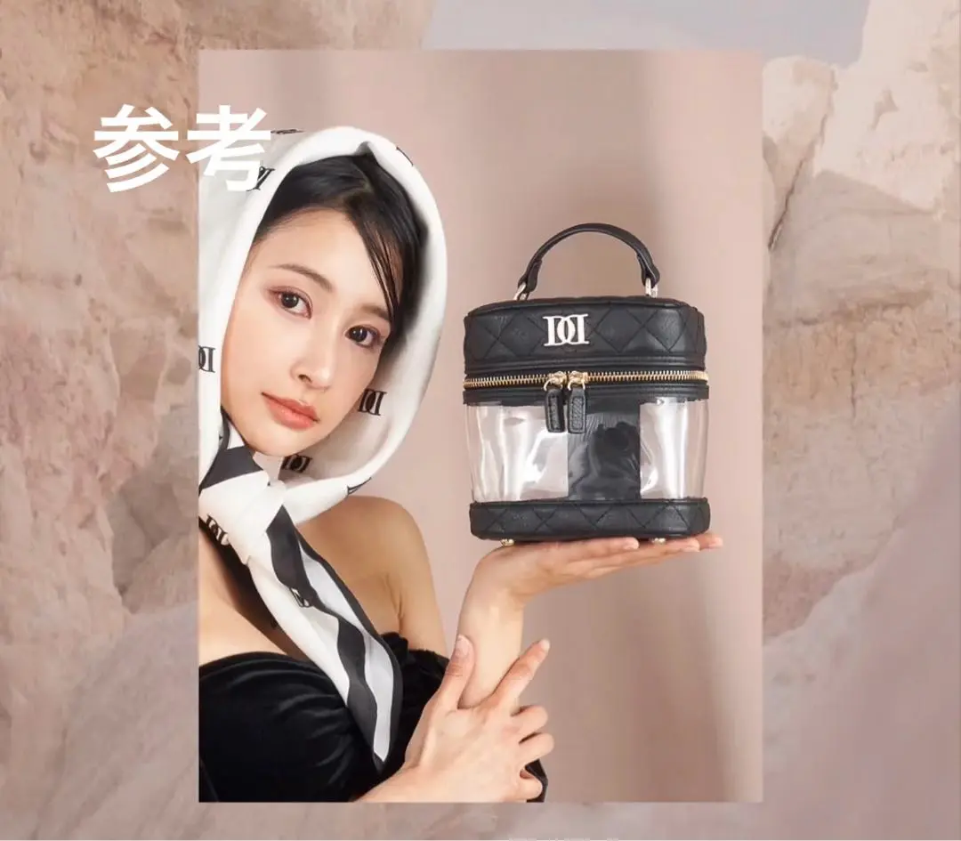 美品】ダーリッチ 黒 ハンドバッグ