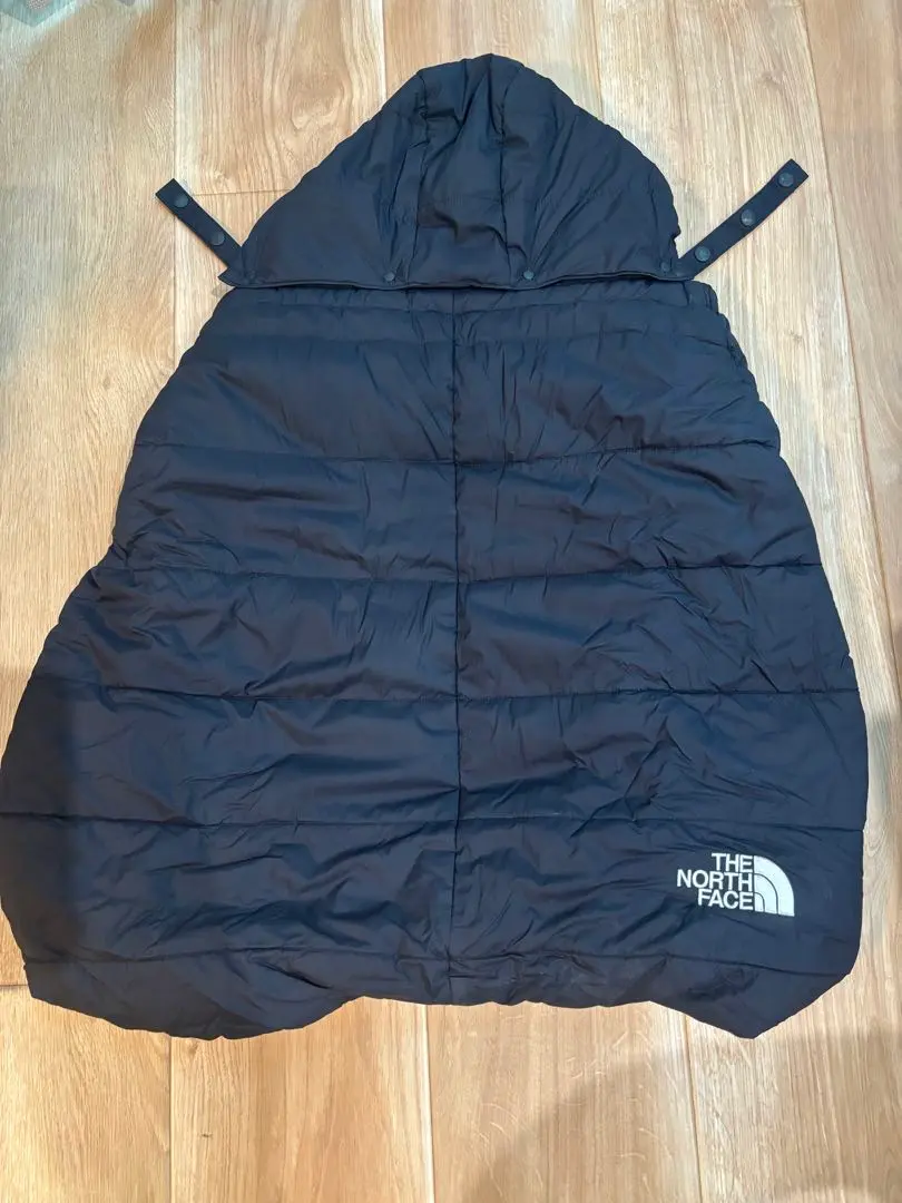 THE NORTH FACE 嬰兒背帶用罩 黑 的縮圖