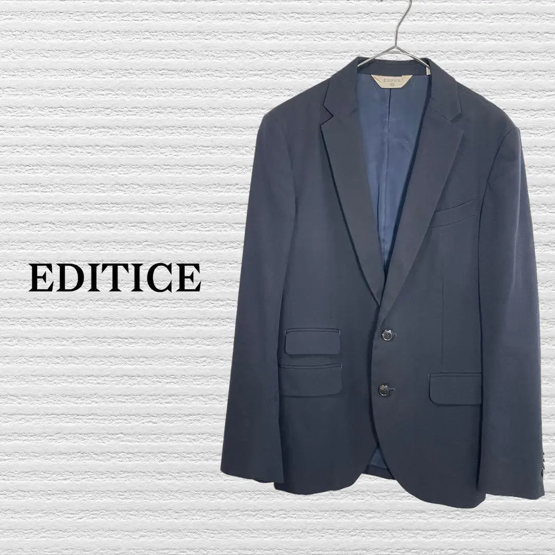 Thumbnail of EDIFICE Men's Tailored Jacket Change Pocket Navy Blazer