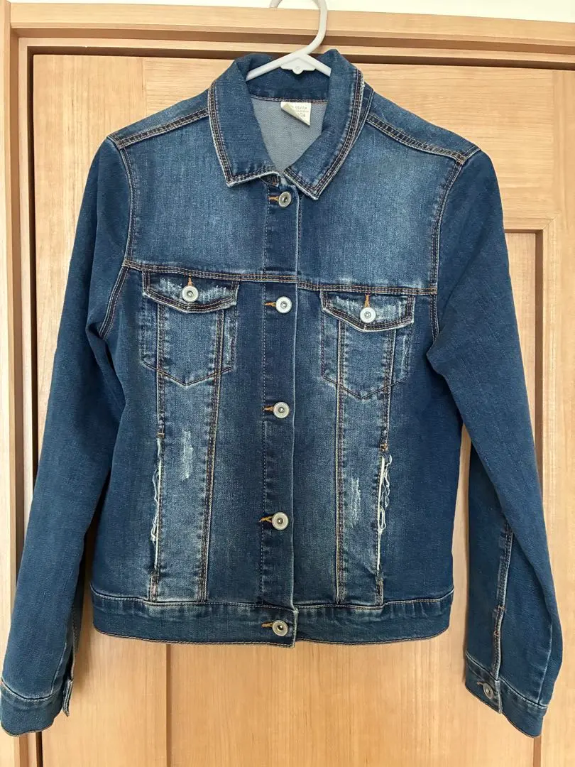 Thumbnail of Zara Girls Denim Jacket 160
