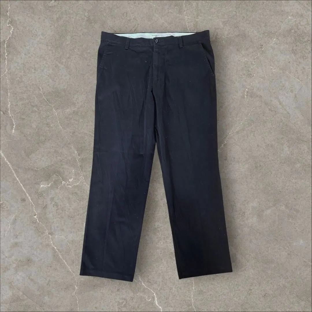 Thumbnail of DOCKERS Chinos Black Straight Fit W38L32 Vintage