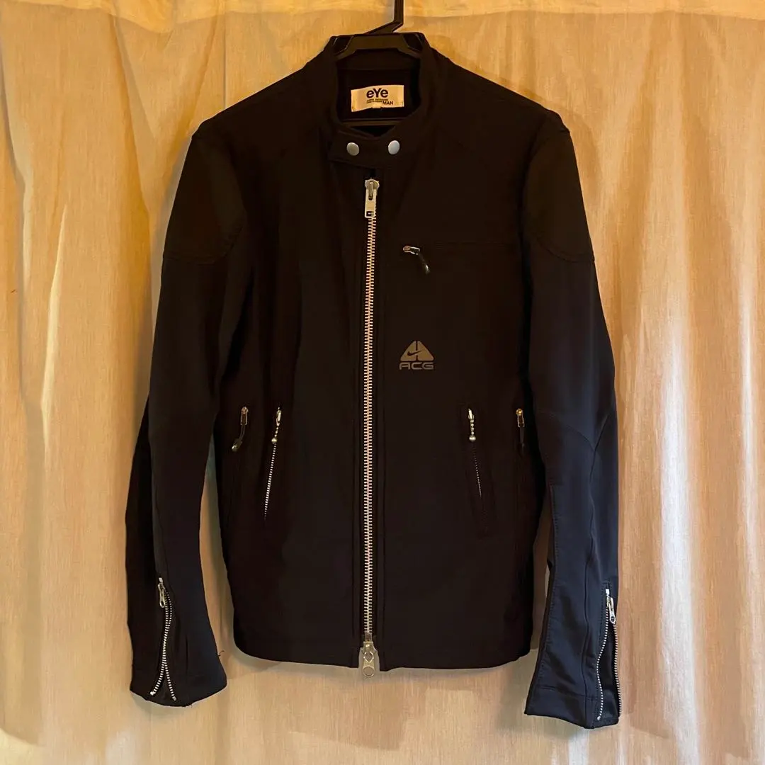 新品！JUNYAWATANABE MAN レザー切替ジャケット　コムデギャルソン 新品！JUNYAWATANABE MAN レザー切替ジャケット