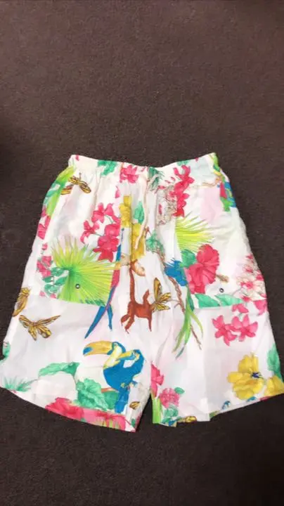 希少❤　エトロ　ペイズリー柄　ベルト付きショートパンツ　ライトブルー　44　XL 2025年最新】Etro メンズ ショートパンツ・ハーフパンツの人気