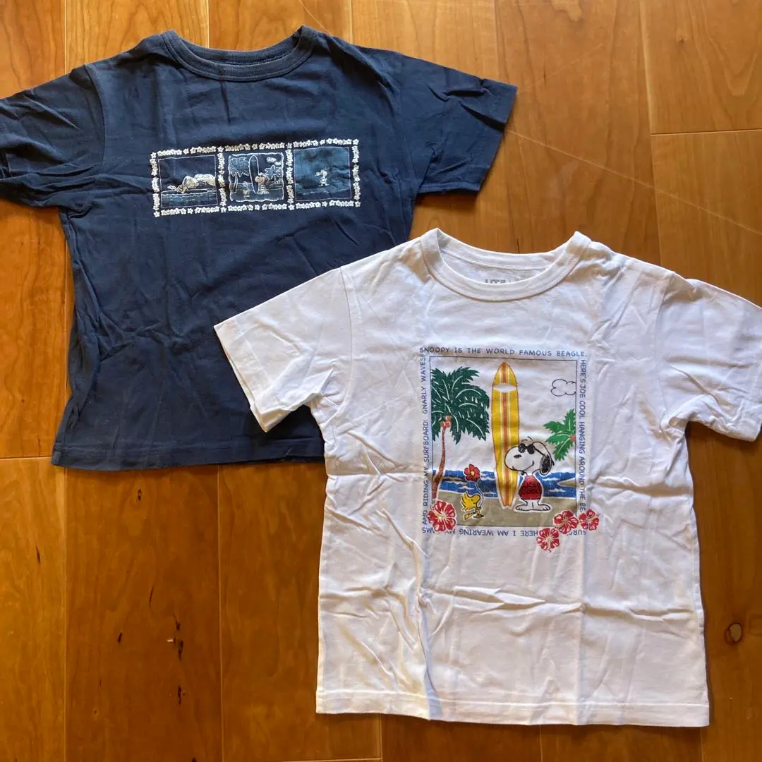 Thumbnail of 120 UNIQLO Snoopy T-shirt Set of 2