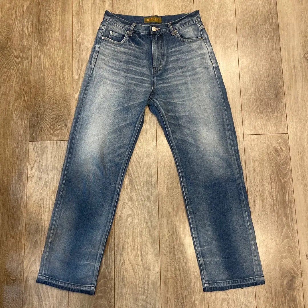 リズレー Risley デニム ジーンズ ストレート ヴィンテージ加工 22 m42954373335_1.jpg?1747560733