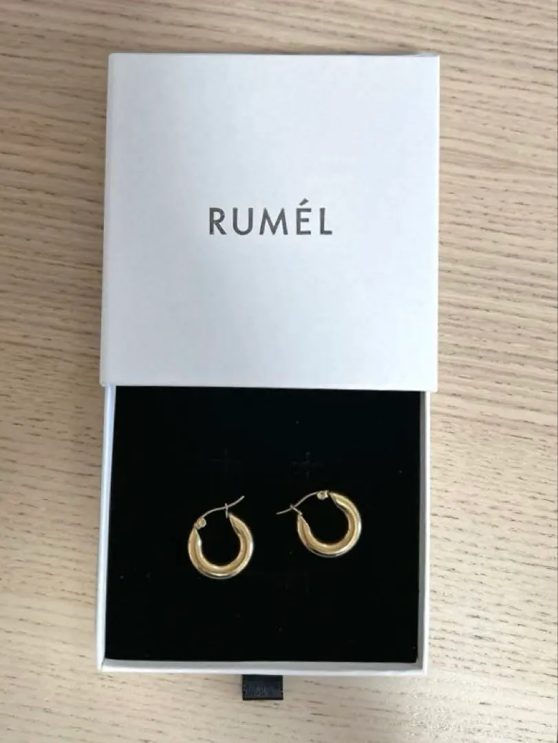 Thumbnail of RUMÉL Gold Hoop Earrings