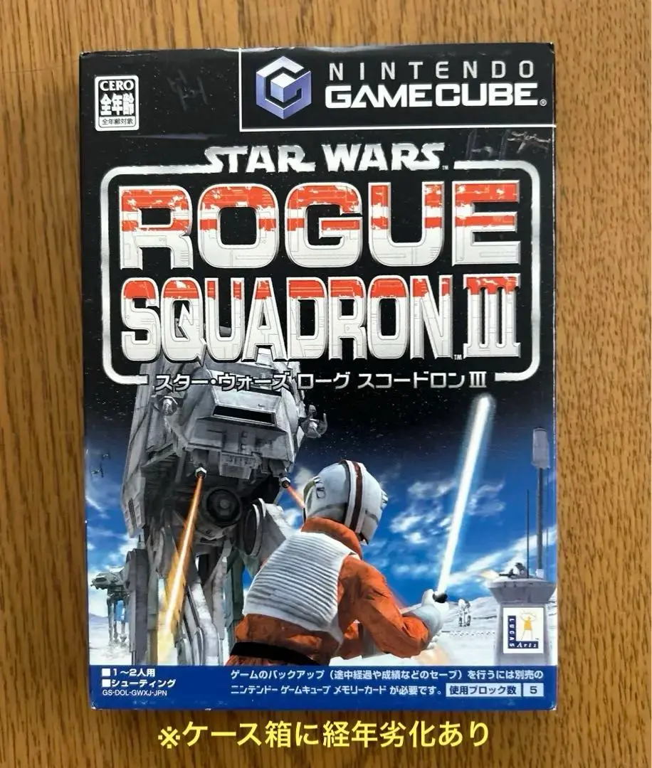 NGCソフト　スター・ウォーズ ローグ・スコードロンIII スター・ウォーズ ローグ スコードロン3｜ゲームキューブ (GC