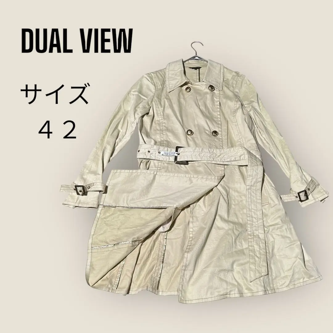 DUAL VIEW トレンチコート 2025年最新】DUAL VIEW トレンチコート・スプリングコートの人気