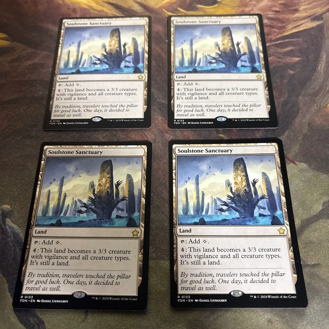 Thumbnail of MTG Soulstone Sanctuary x4 English