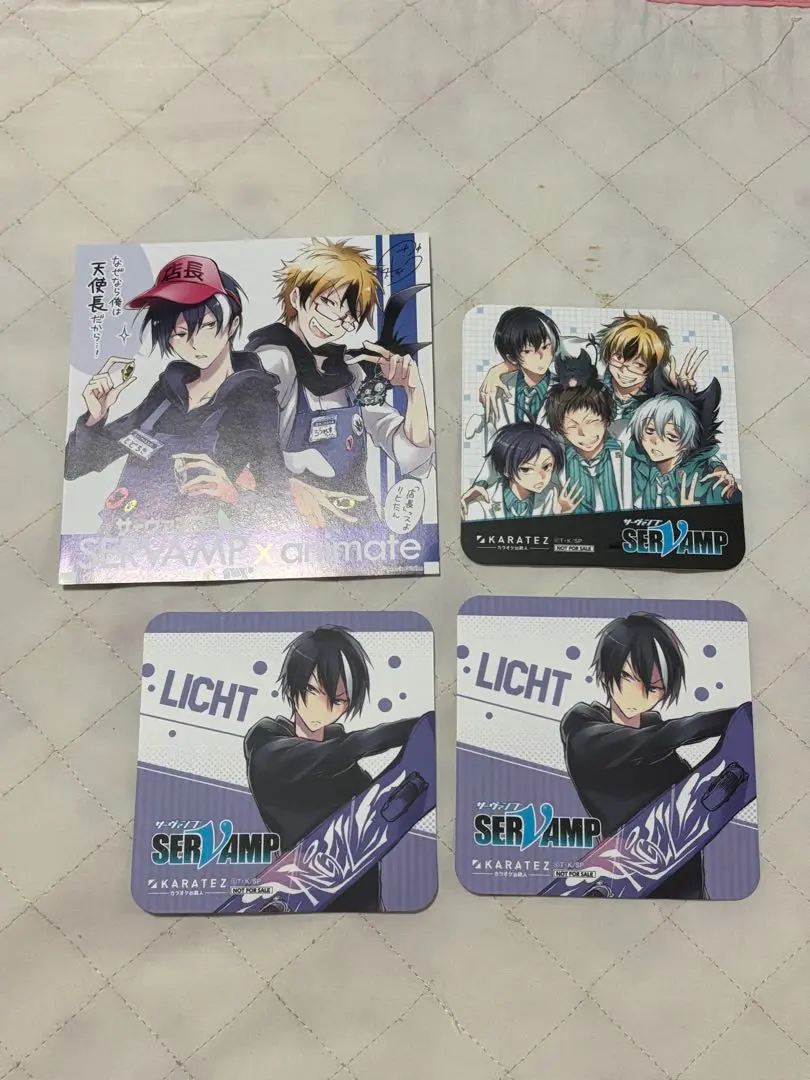 SERVAMP グッズセット　強欲組　原作柄 2025年最新】強欲組の人気アイテム - メルカリ