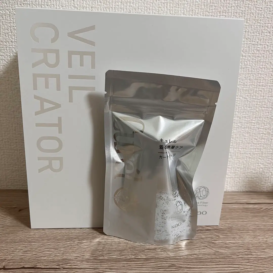 大幅値下げ！Kao VEIL CREATOR キュレル カートリッジ&電池付き Kao VEIL CREATOR キュレル カートリッジ&電池付き