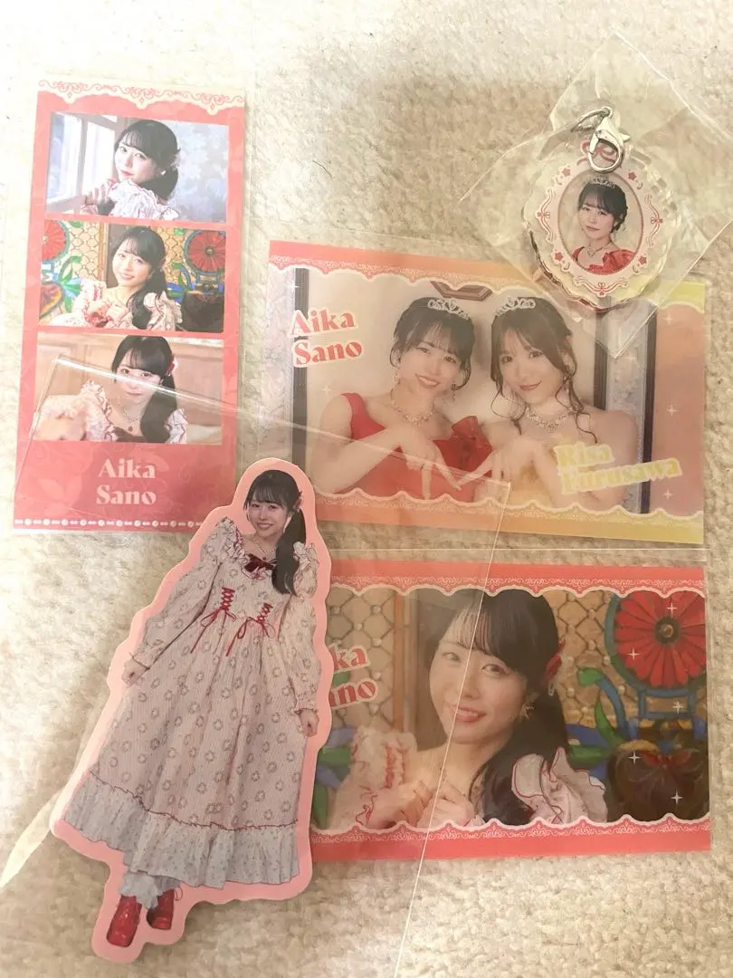 Thumbnail of Aika Sano, Risa Furusawa stickers, cards, etc.