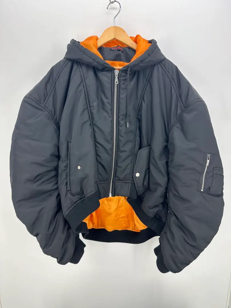 【超お買い得！】23aw luudan ボンバージャケット　定価124500円 超お買い得！】23aw luudan ボンバージャケット定価124500円