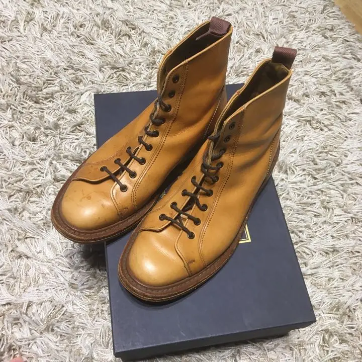希少 美品 Tricker's PaulSmith別注 モンキーブーツ サイズ6 超高品質で人気の Trickers - 激レアTrickers トリッカーズ