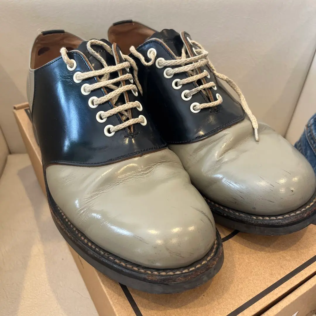 激レア【Dr.Martens】サドルシューズ 28 コンビシューズ
