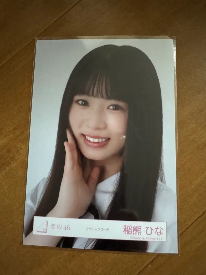 Thumbnail of Sakurazaka46 Official Photo Classic Coordinate Hinakuma Ina Yori (Close-up)