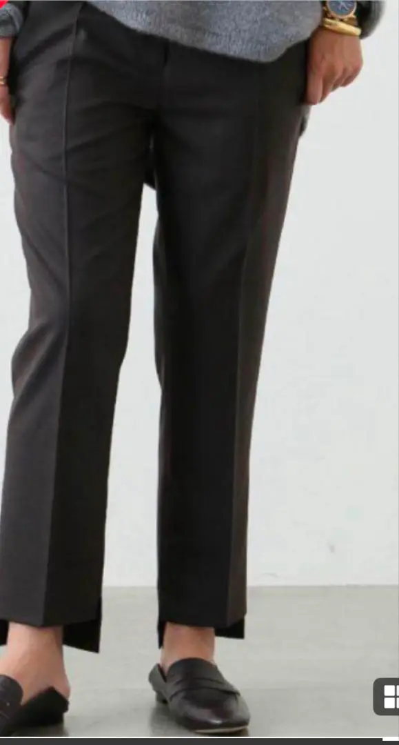CINOH チノ 未使用 スリットパンツ SLIT Pants グレーパンツ CINOH チノ 未使用 スリットパンツ SLIT Pants グレーパンツ