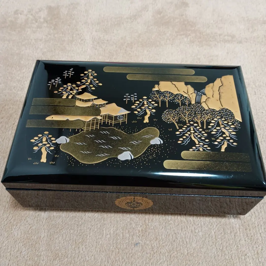 Thumbnail of Price reduced! Music box with a small compartment