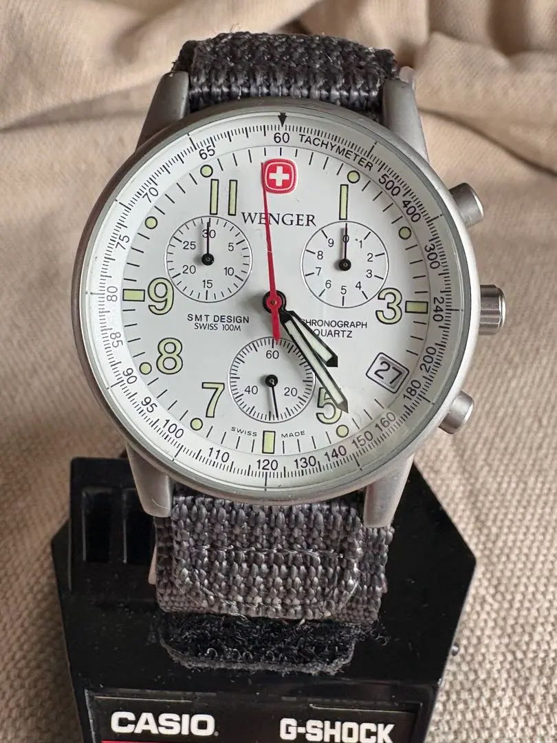 WENGER 7072X 70725復刻モデル 日本語説明書付き WENGER ウェンガー コマンドクロノ70725復刻モデル7072X青島