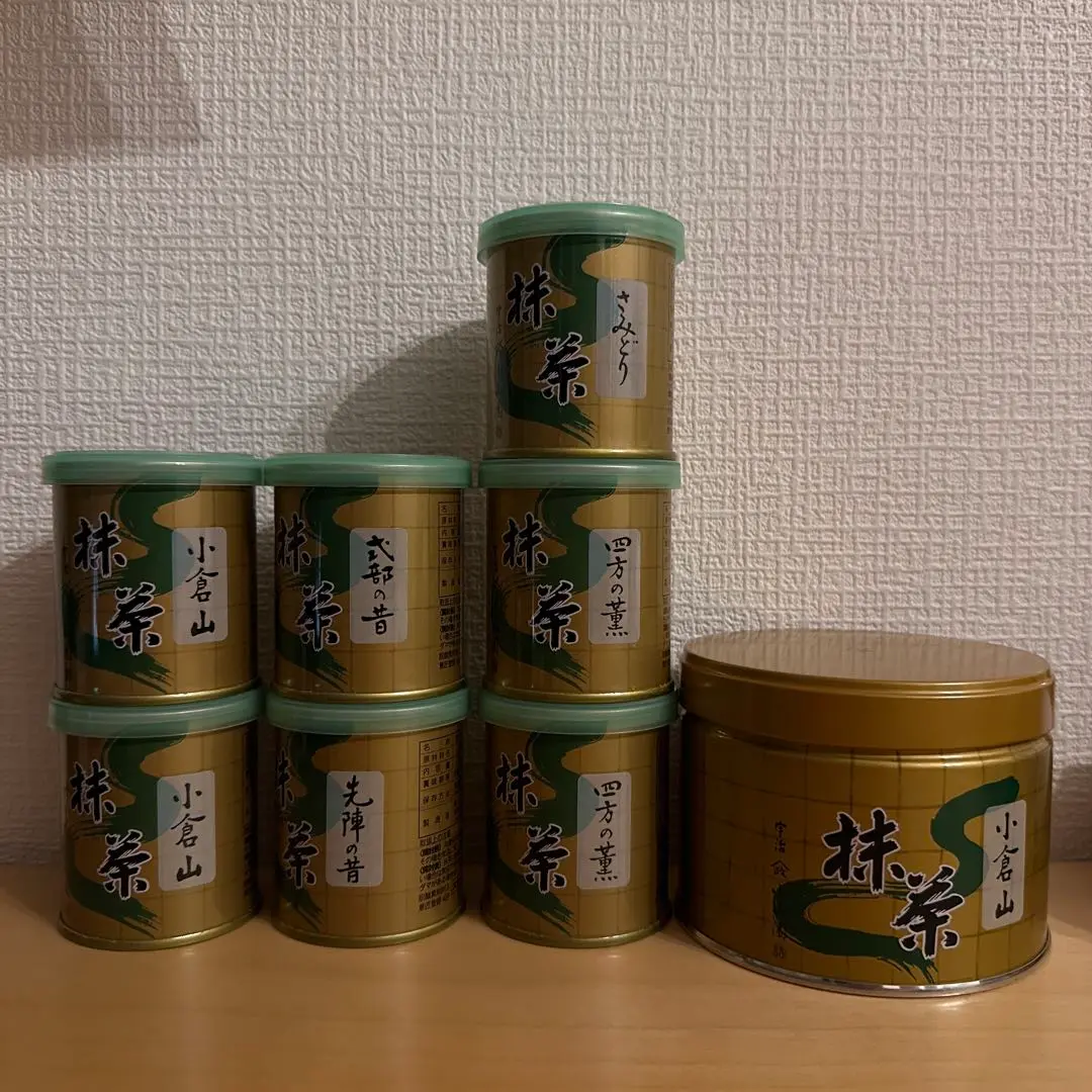 山政小山園抹茶　四方の薫　式部の昔　先陣の昔　小倉山　さみどり　rare 山政小山園 式部の昔 150g缶 | Pay ID