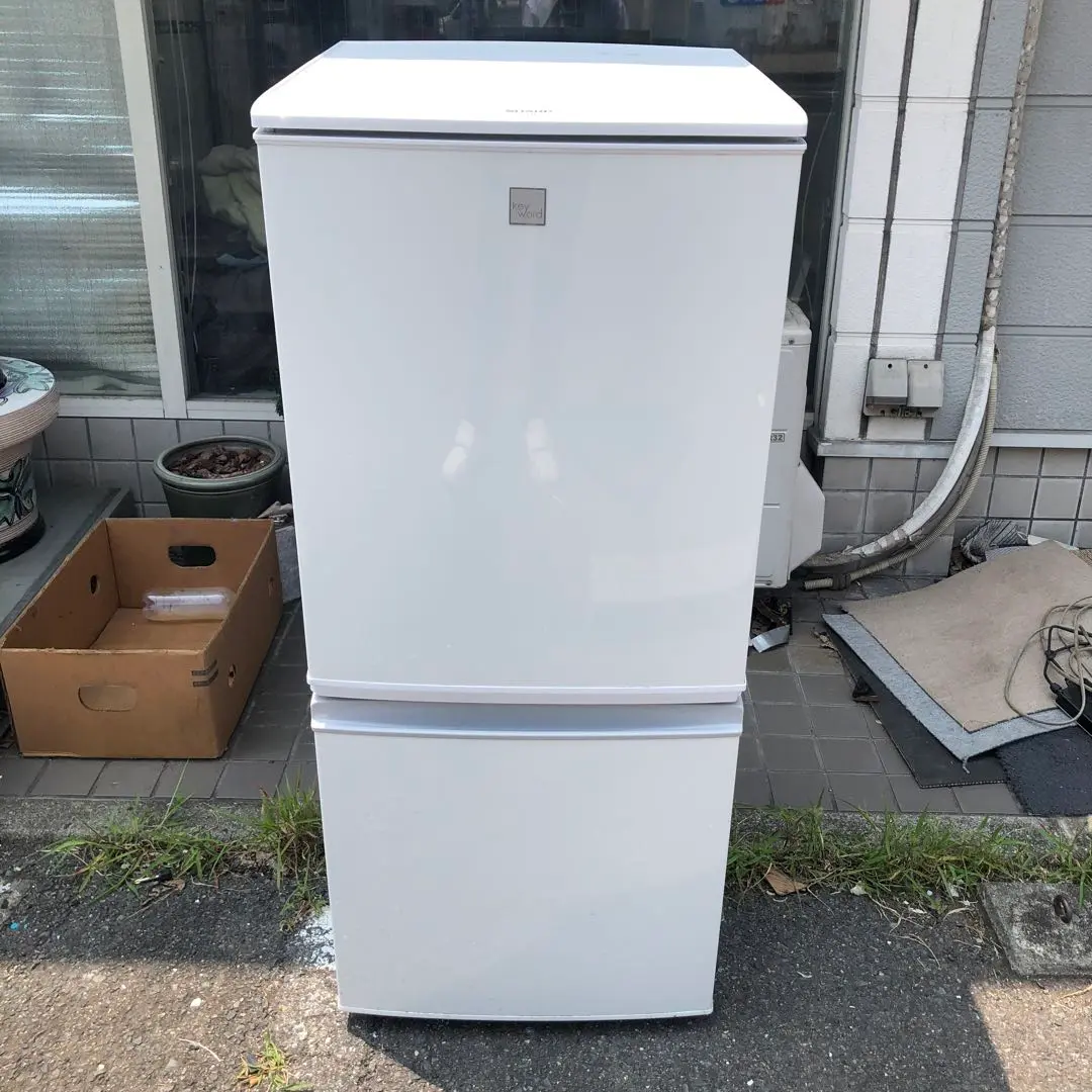 中古品　格安　送料無料　SHARP ノンフロン冷蔵庫 SJ-G14E4-W 楽天市場】シャープ sj gd14（冷蔵庫｜冷蔵庫・冷凍庫