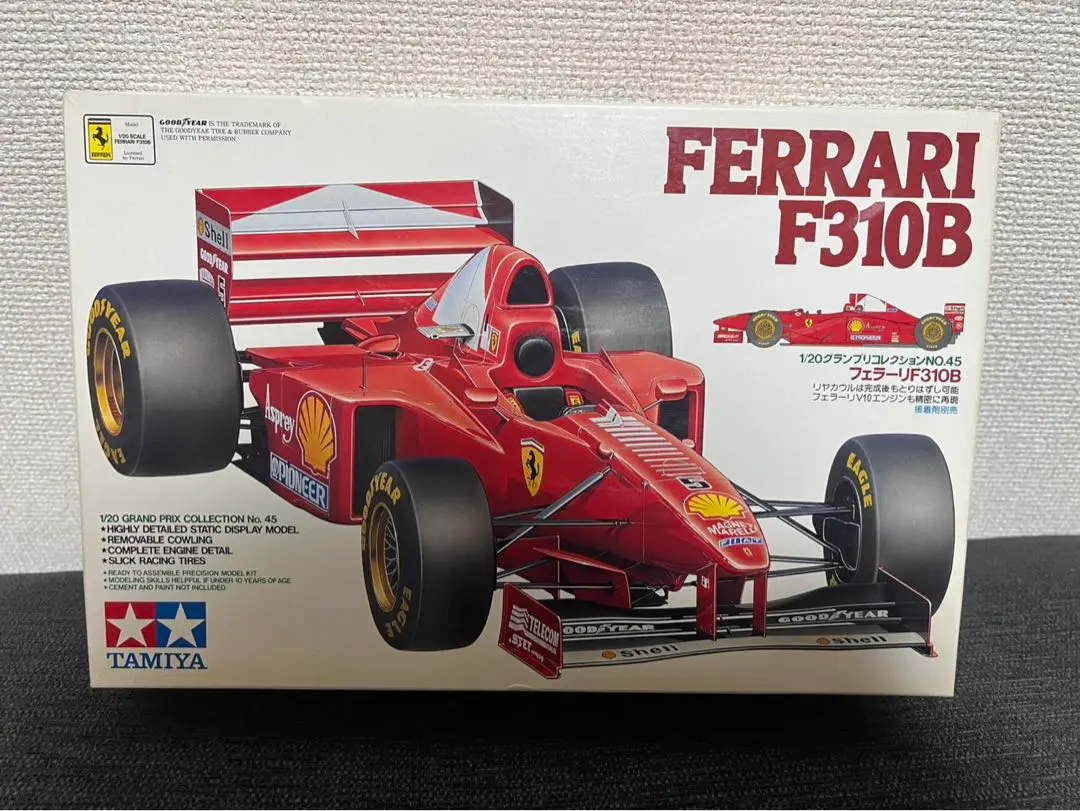 当時モノ 絶版 タミヤ 1/20 フェラーリ F310B ミハエル・シューマッハ 当時モノ 絶版 タミヤ 1/20 フェラーリ F310B ミハエル