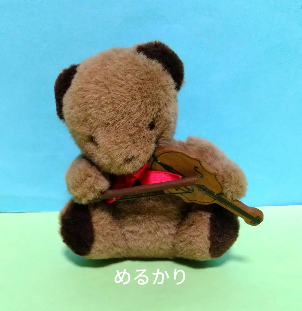 セキグチ首振りオルゴールテディベア昭和レトロ