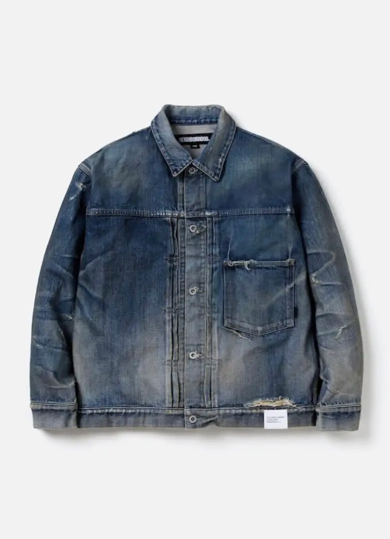 ネイバーフッド SAVAGE DENIM TYPE-2 ジャケット M サベージ ネイバーフッド - SAVAGE TYPE-2 デニム ジャケット | HBX