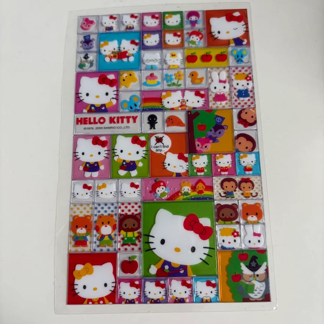 三麗鷗 Hello Kitty Kitty貓 磁磚貼紙風 貼紙 的縮圖