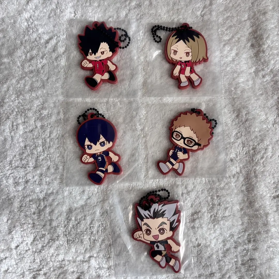 Thumbnail of Ichiban Kuji Haikyu!! ~Road to Nationals~ H Prize Rubber Charms - Lot