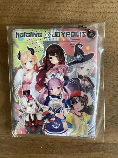 ホロライブ ジョイポリス ラミィ ホロマッチ 大当 キーホルダー + パスケース ホロライブ×ジョイポリス 会場限定パスケース 天音かなた - メルカリ