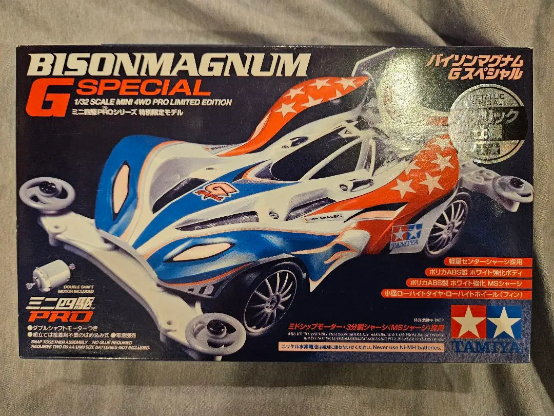 タミヤ バイソンマグナムGスペシャル ミニ四駆 当時物 ミニ四駆】バイソンマグナム Gスペシャル - メルカリ