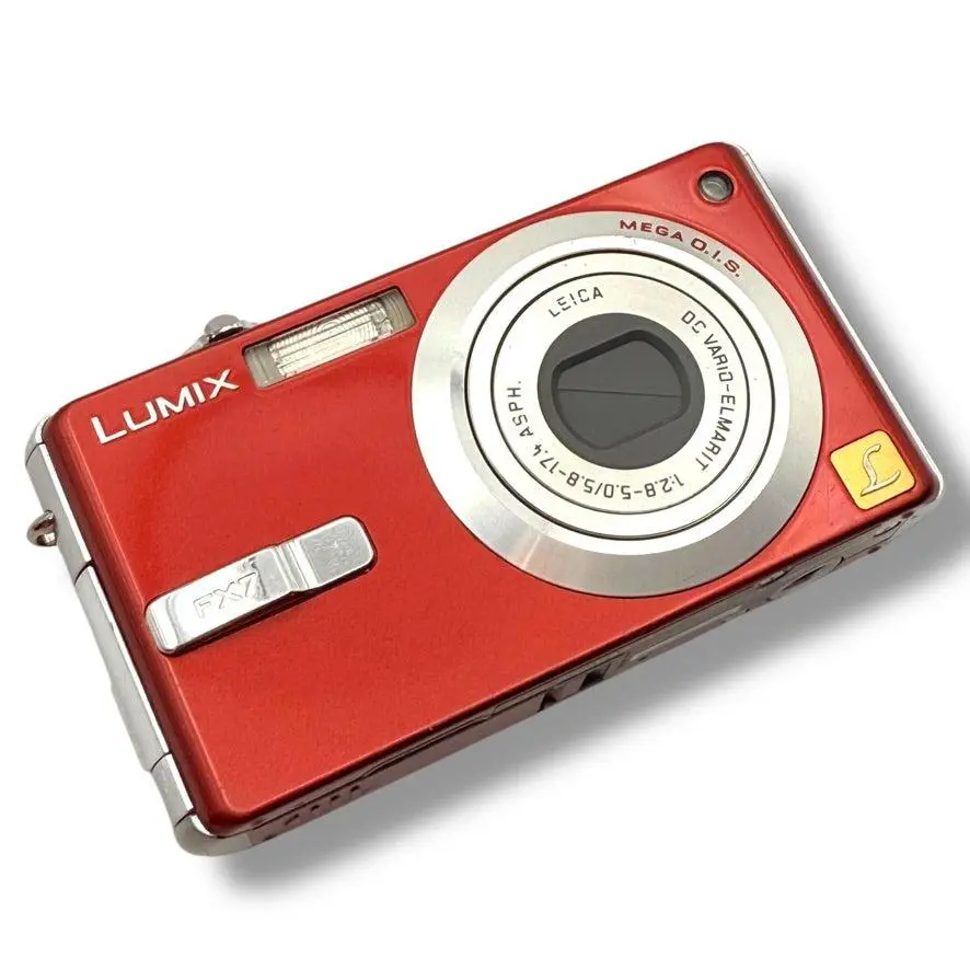 【131】可品！Panasonic DMC-FX7 LUMIX 相機 紅色系 的縮圖