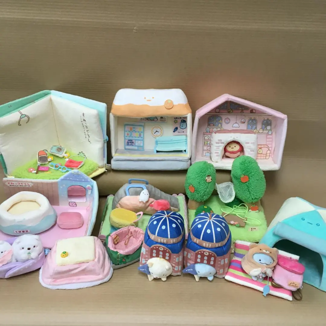 Thumbnail of Sumikko Gurashi Tenori Plush + Scene Plush Set s3373