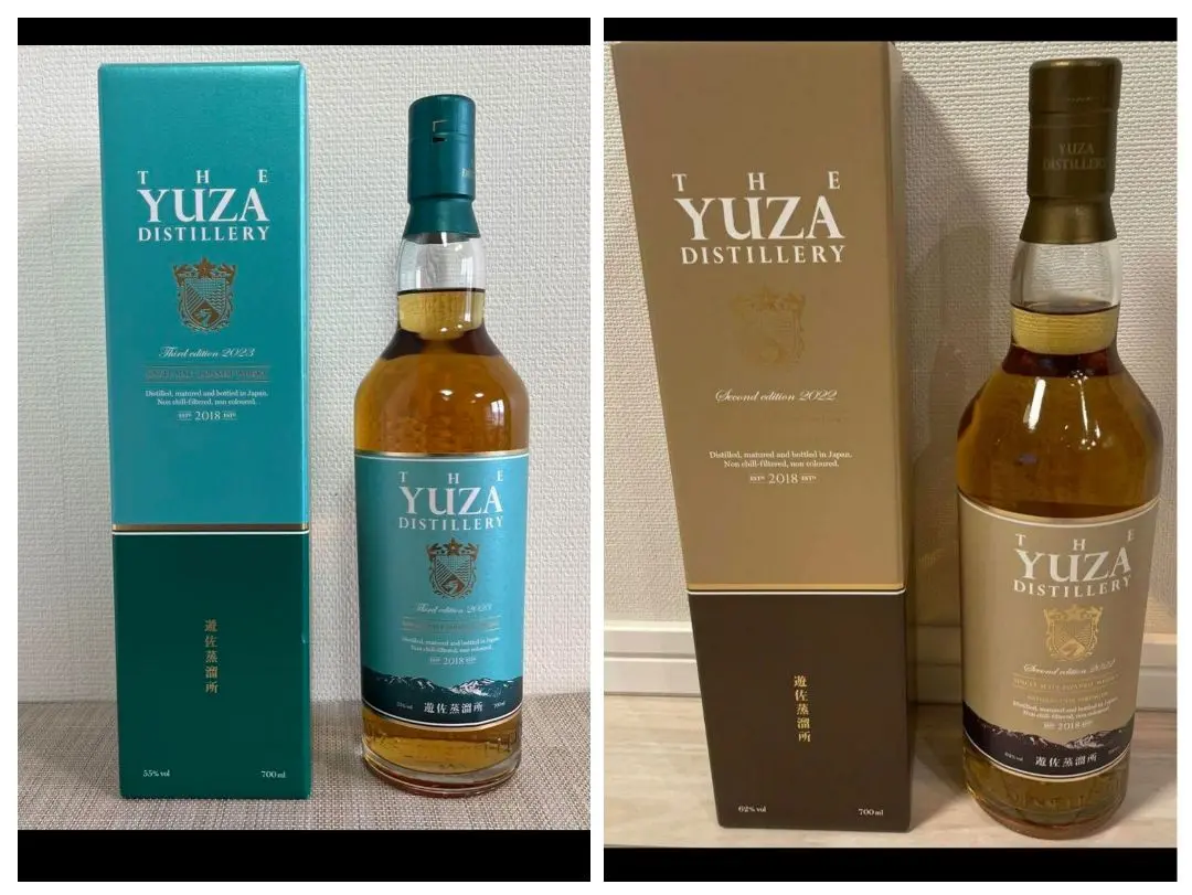 新品未開封YUZA2022 シングルモルト　ユザ セカンドエディション2022 YUZA Second Edition 2022 700ml [遊佐蒸留所／シングルモルト