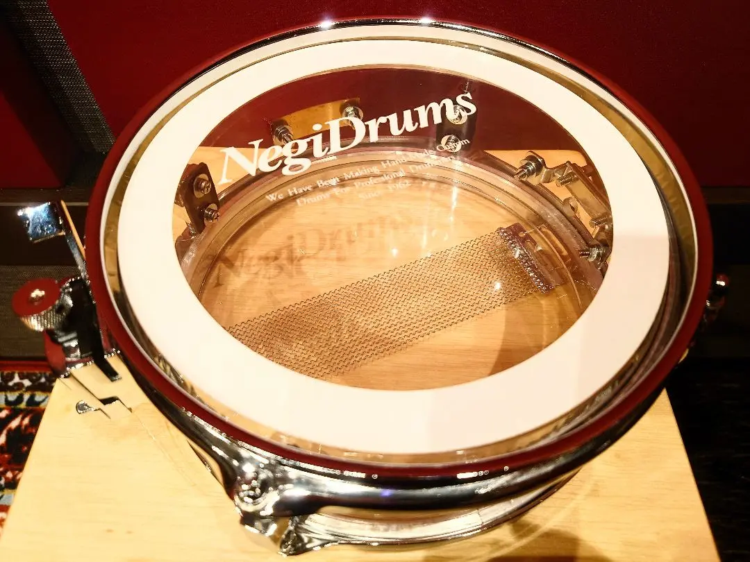 希少 NegiDrums スネアドラム アクリル AK1450P 希少 NegiDrums スネアドラム アクリル AK1450P