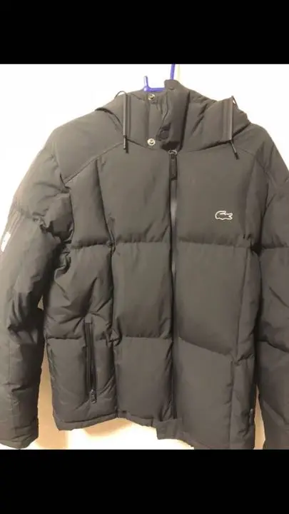 『LACOSTE LiVE』　ダウンジャケット　リバーシブル　ブラック　【M】 2025年最新】Lacoste Live メンズ ダウンジャケットの人気
