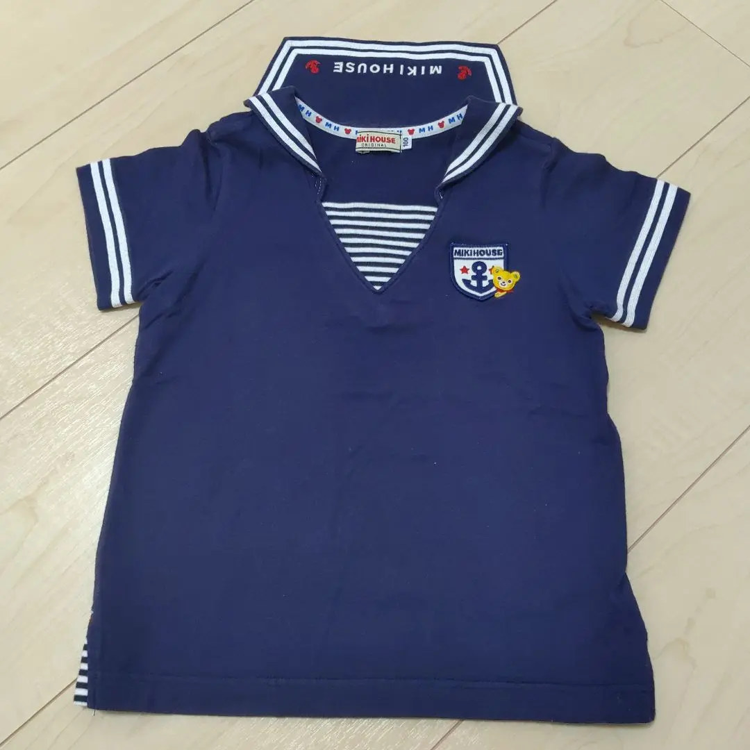 2025年最新】ミキハウス セーラーカラー プッチー半袖Tシャツの