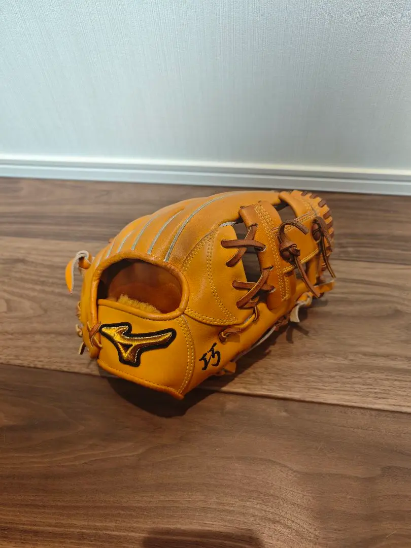 ミズノプロ MizunoPro 宮本慎也モデル 耕作オーダー 軟式グローブ 2024モデル】ミズノプロ 限定 軟式 グローブ グラブ 内野手用 右