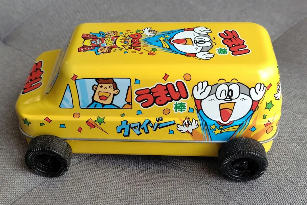 うまい棒 くるま缶 ミニカー 車 2個セット - メルカリ