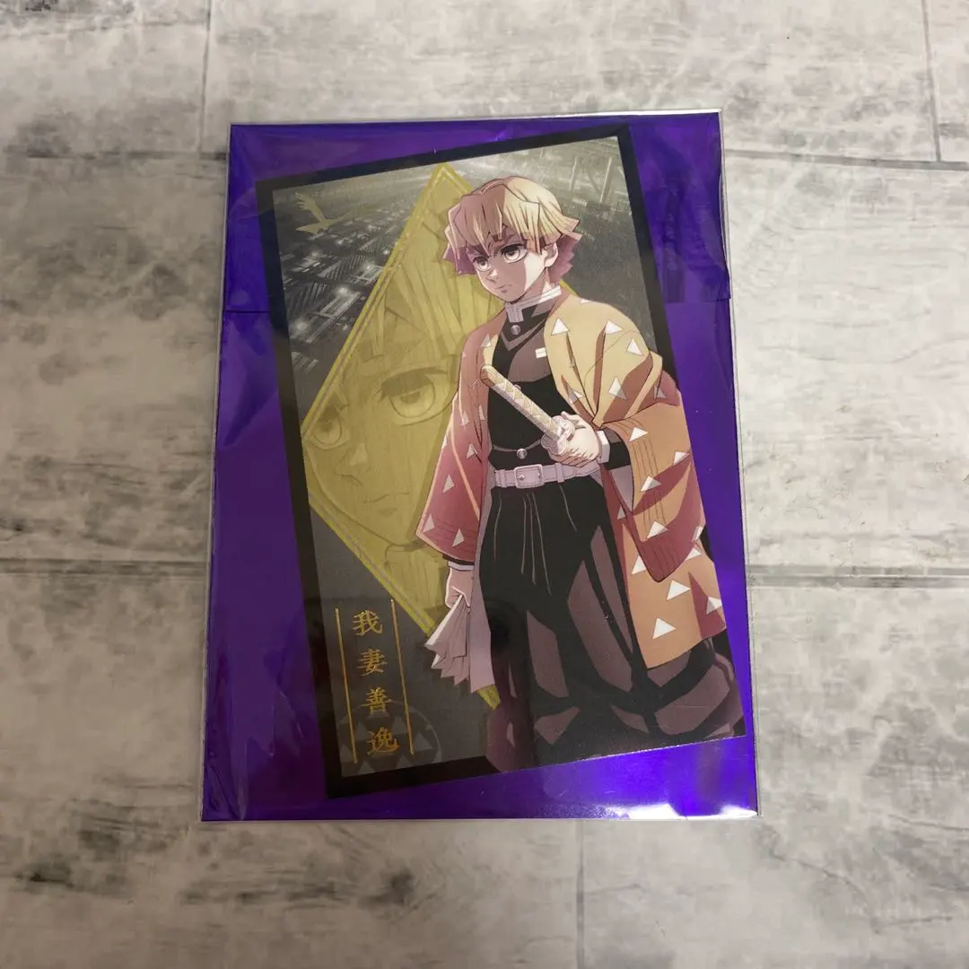 Thumbnail of Demon Slayer: Kimetsu no Yaiba - Swordsmith Village Arc Newly Illustrated Random Photo Card B - Zenitsu Agatsuma