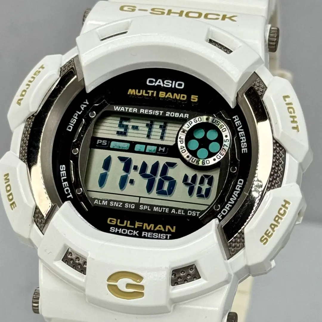 未使用 極美品 G-SHOCK GW-9102K イルクジ gw-9100 GW-9102K-1JRサポートページ | CASIO