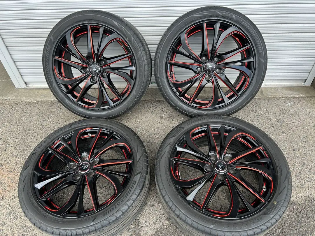 ウエッズスポーツ レオニスTE 18インチ 5穴 PCD114.3　8J+42 楽天市場】weds ウェッズ レオニス TE 18インチ リム幅8.0J イン