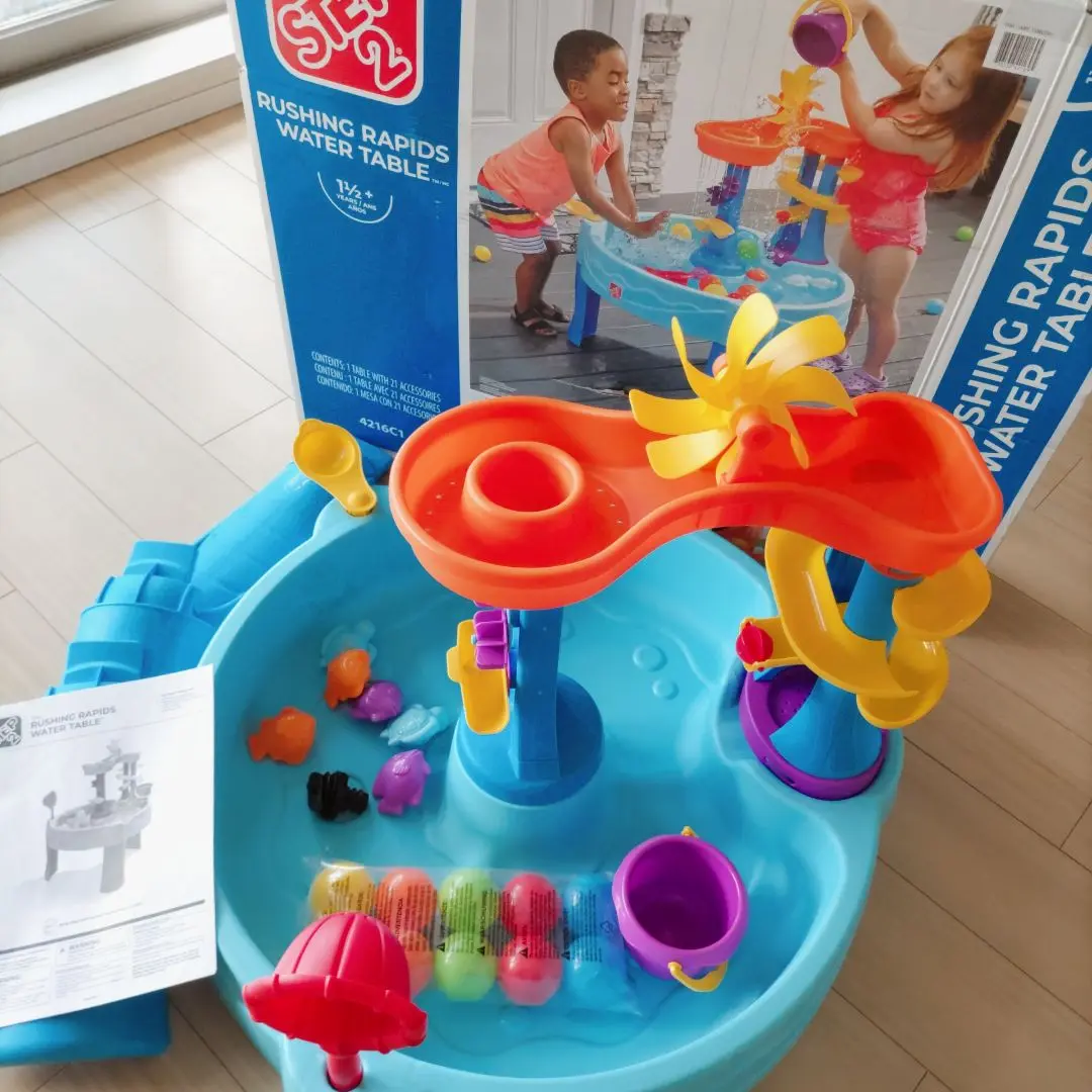 【2022年式(未開封)】STEP2 ウォーターテーブル コストコ ステップ2 ダブルスピンシャワーウォーターテーブル | Costco Japan