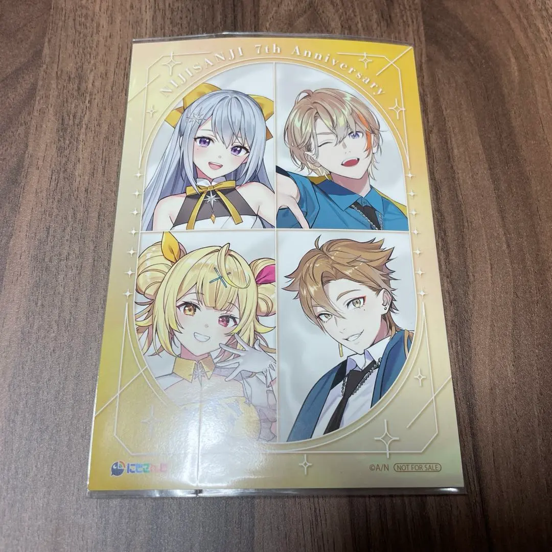 Thumbnail of Nijisanji Higuchi, Fushimi, Hoshikawa, and Fuura postcard