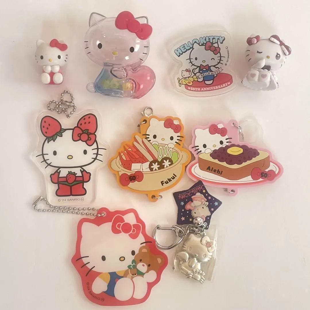 Thumbnail of Hello Kitty Keychains Mascot Charms Set of 9 Sanrio